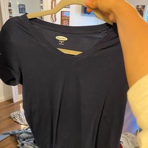 Blue old navy shirt